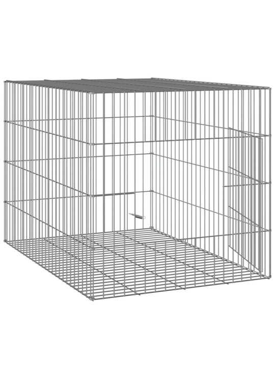 Klec pro králíka 78 x 54 x 54 cm pozinkované železo
