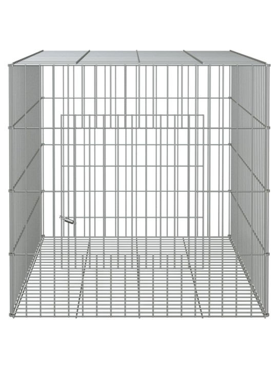 Klec pro králíka 78 x 54 x 54 cm pozinkované železo
