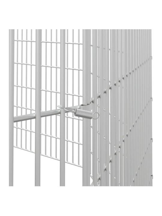 Ohrádka pro zvířata 10 panelů 54 x 60 cm pozinkované železo