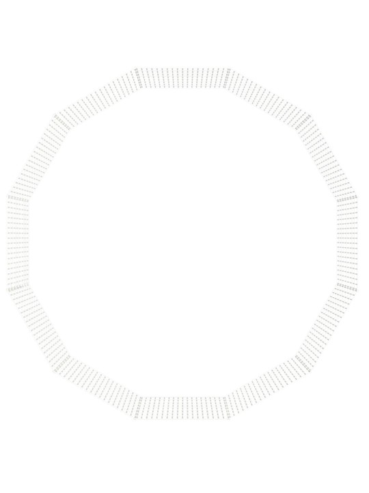 Ohrádka pro zvířata 12 panelů 54 x 80 cm pozinkované železo