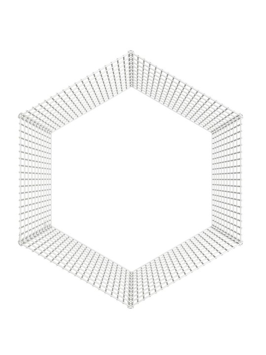 Ohrádka pro zvířata 6 panelů 54 x 100 cm pozinkované železo