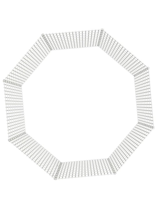 Ohrádka pro zvířata 8 panelů 54 x 100 cm pozinkované železo
