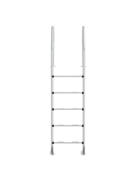 Bazénový žebřík 54 x 38 x 211 cm nerezová ocel 304