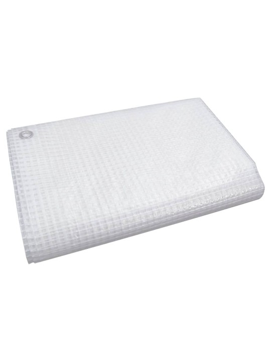 Plachta 140 g/m² 6 x 8 m bílá