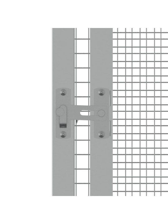 Ptačí klec antracitová 213,5x217,5x211,5 cm pozinkovaná ocel