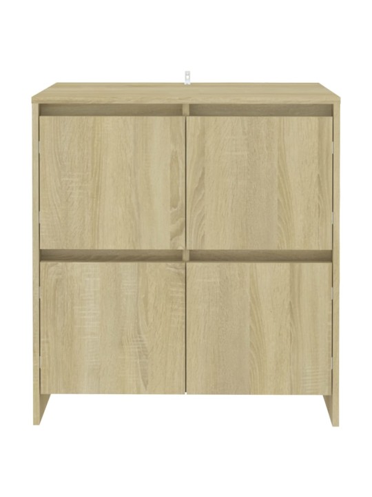 Příborníky 2 ks dub sonoma 70 x 41 x 75 cm kompozitní dřevo