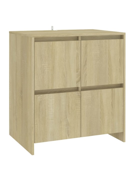 Příborníky 2 ks dub sonoma 70 x 41 x 75 cm kompozitní dřevo