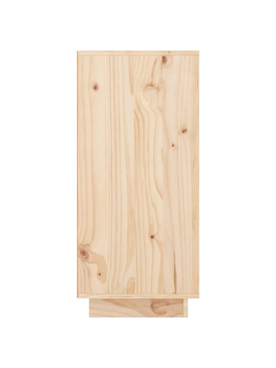 Příborník 111 x 34 x 75 cm masivní borové dřevo