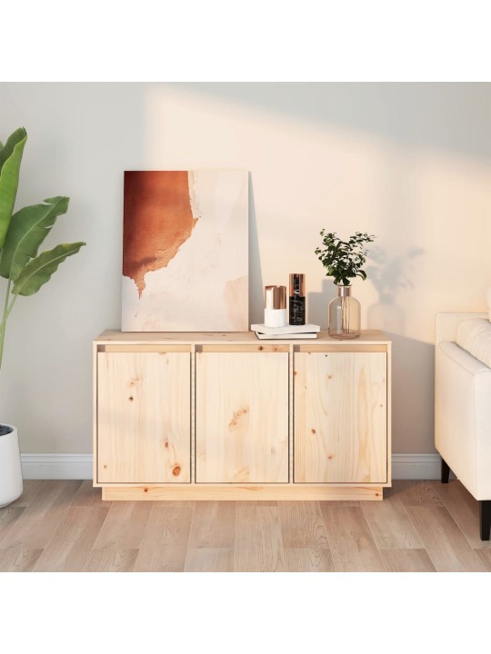 Příborník 111 x 34 x 60 cm masivní borové dřevo