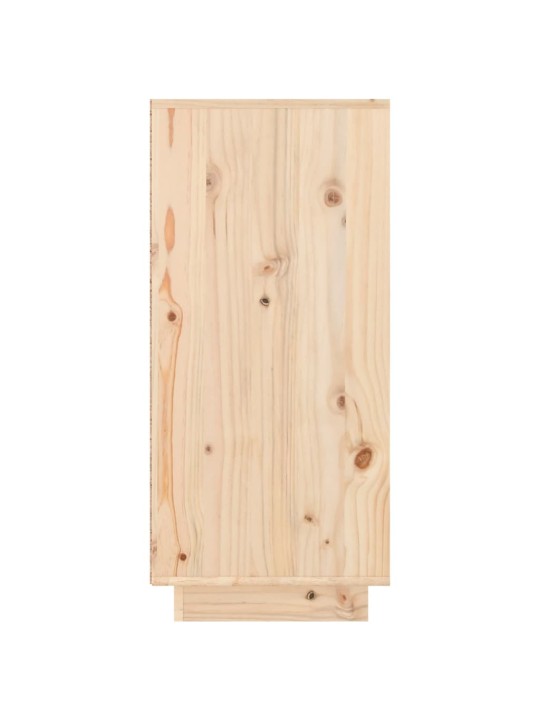 Příborník 110 x 34 x 75 cm masivní borové dřevo