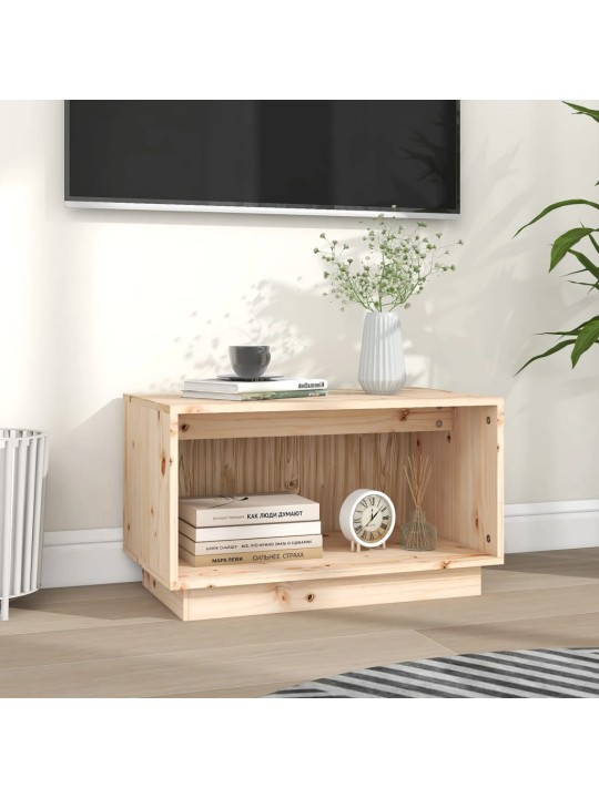 TV skříňka 60 x 35 x 35 cm masivní borové dřevo