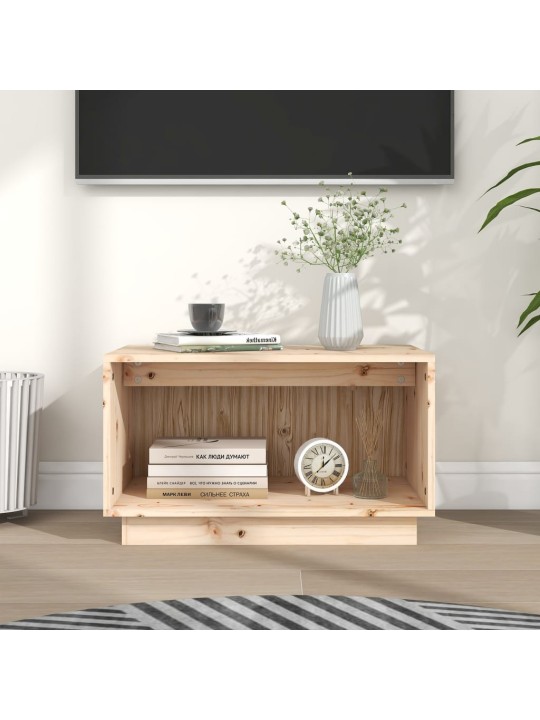 TV skříňka 60 x 35 x 35 cm masivní borové dřevo