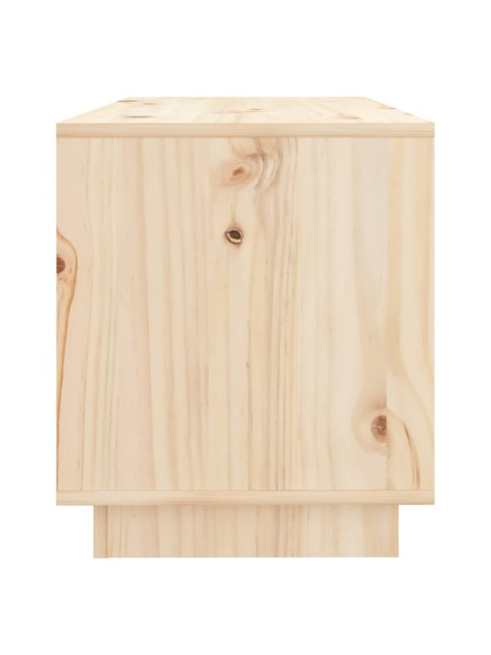 TV skříňka 74 x 34 x 40 cm masivní borové dřevo