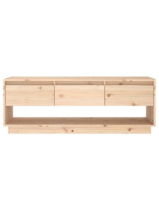 TV skříňka 110,5 x 34 x 40 cm masivní borové dřevo