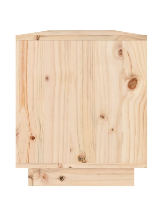 TV skříňka 110,5 x 34 x 40 cm masivní borové dřevo