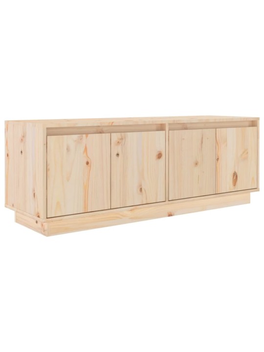 TV skříňka 110 x 34 x 40 cm masivní borové dřevo