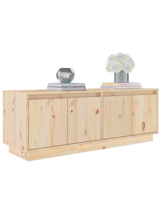 TV skříňka 110 x 34 x 40 cm masivní borové dřevo