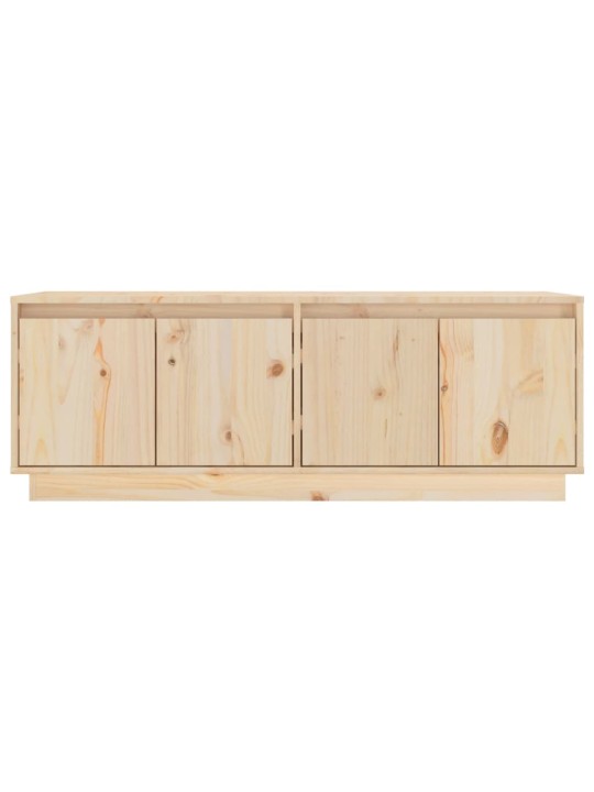 TV skříňka 110 x 34 x 40 cm masivní borové dřevo
