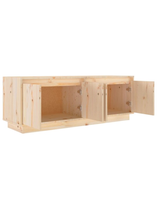 TV skříňka 110 x 34 x 40 cm masivní borové dřevo