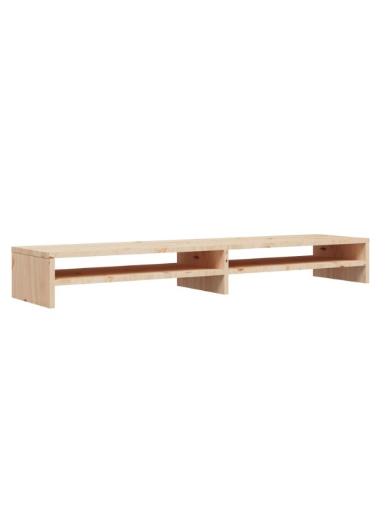 Stojan na monitor 100 x 24 x 13 cm masivní borové dřevo
