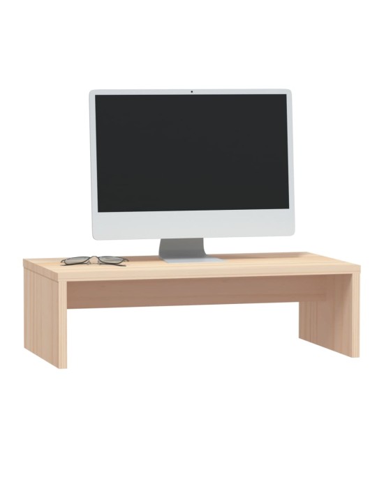 Stojan na monitor 50 x 27 x 15 cm masivní borové dřevo