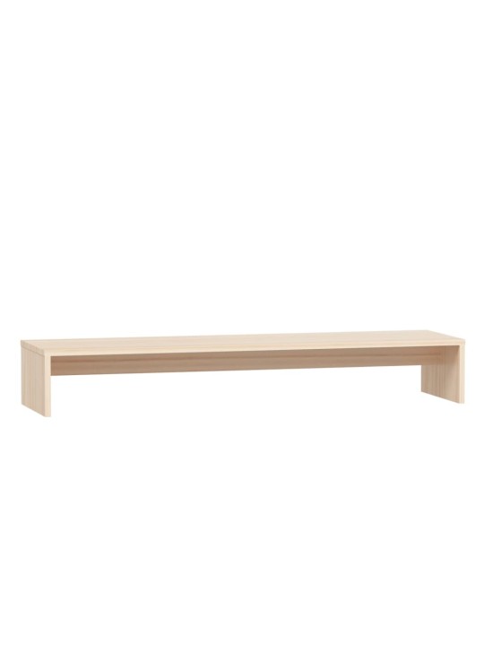 Stojan na monitor 100 x 27 x 15 cm masivní borové dřevo