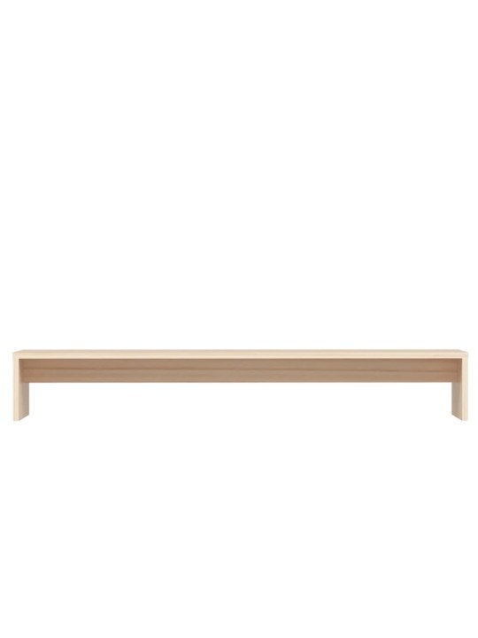 Stojan na monitor 100 x 27 x 15 cm masivní borové dřevo