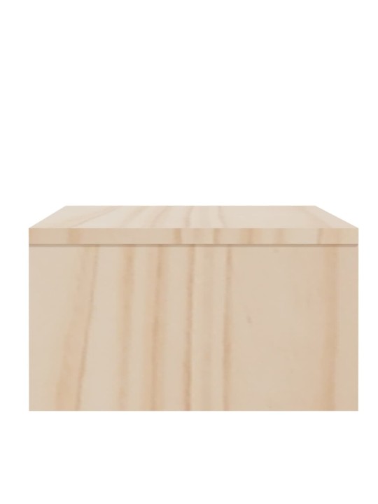 Stojan na monitor 100 x 27 x 15 cm masivní borové dřevo
