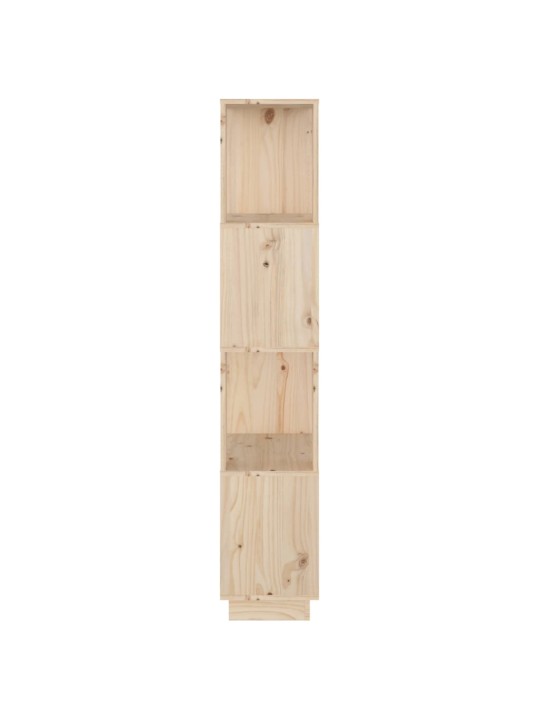 Knihovna / dělicí stěna 51 x 25 x 132 cm masivní borovice