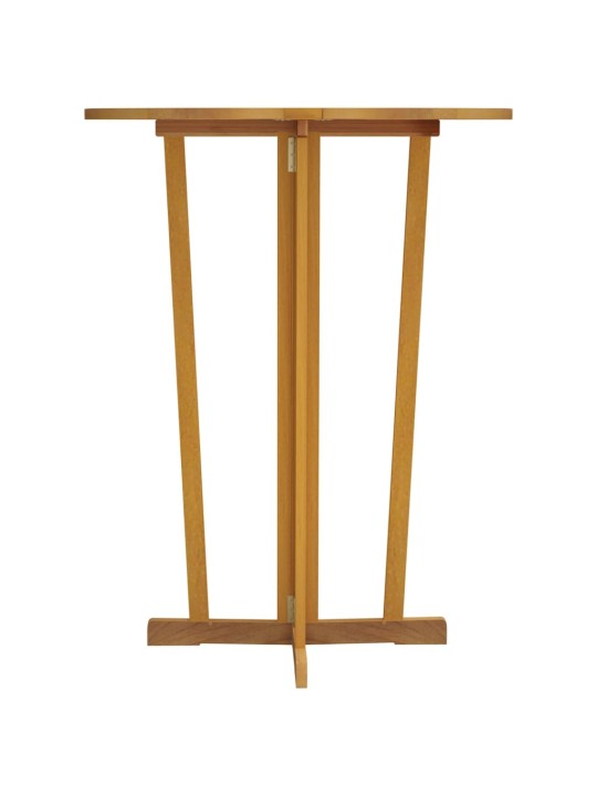 Skládací barový stůl 90 x 65 x 105 cm masivní teakové dřevo
