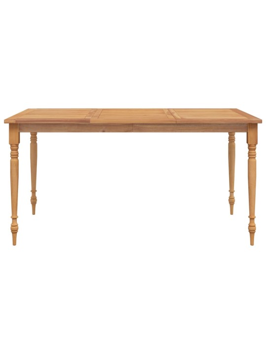 Stůl Batavia 150 x 90 x 75 cm masivní teakové dřevo