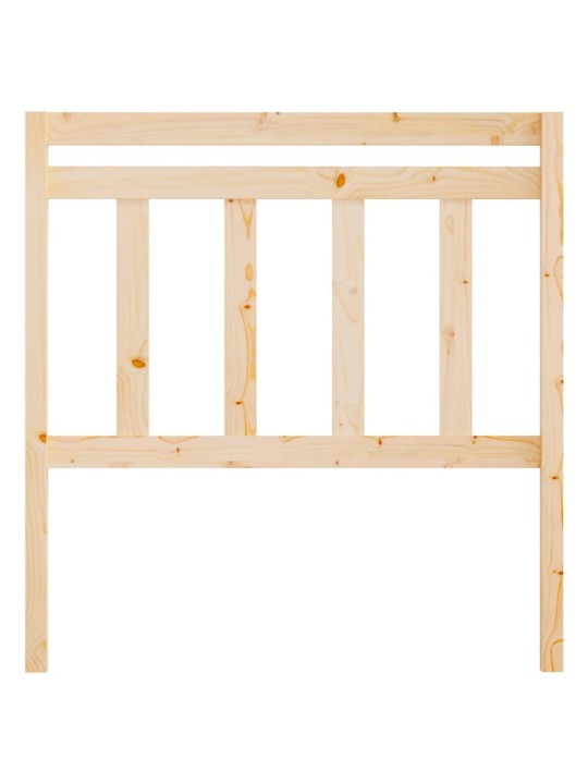 Čelo postele 81 x 4 x 100 cm masivní borovice