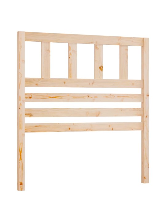Čelo postele 96 x 4 x 100 cm masivní borovice