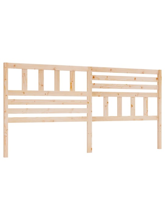 Čelo postele 206 x 4 x 100 cm masivní borovice