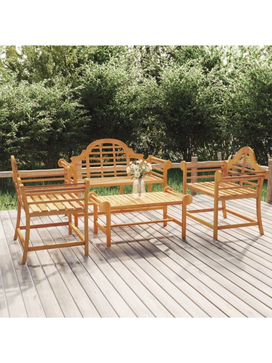4dílná zahradní sedací souprava masivní teak
