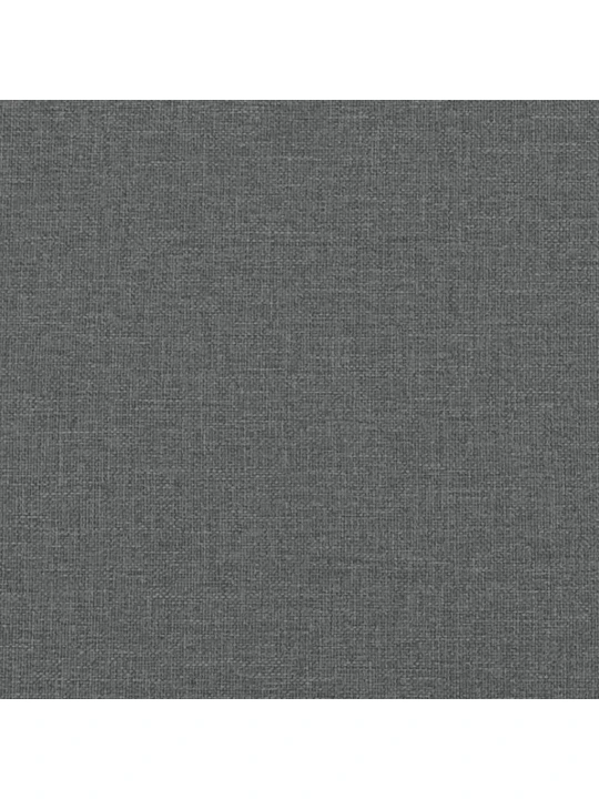 Masážní křeslo tmavě šedé textil