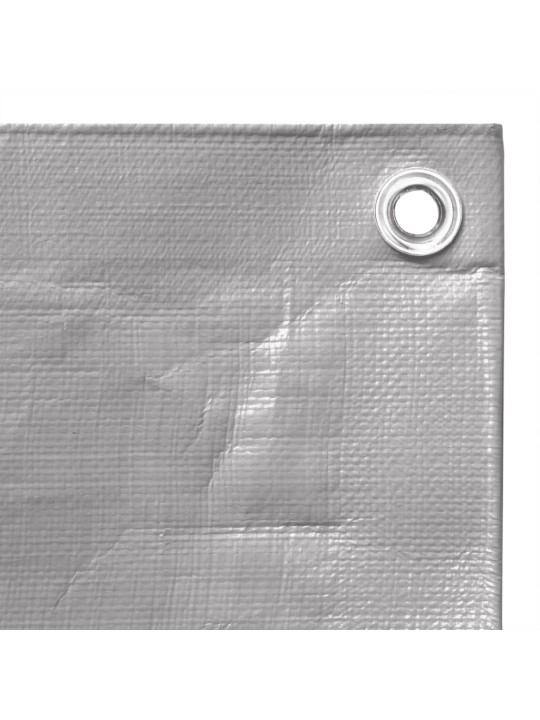 Plachta 260 g/m² 3 x 5 m šedá HDPE