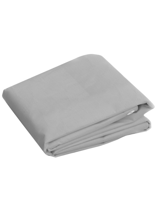Plachta 260 g/m² 4 x 5 m šedá HDPE