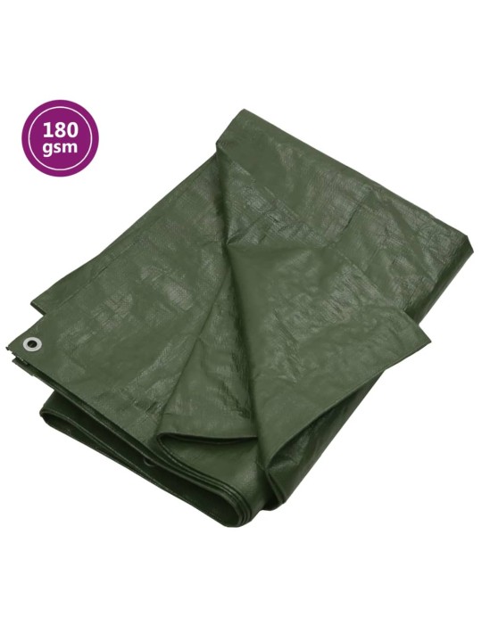 Plachta 180 g/m² 3 x 5 m zelená HDPE