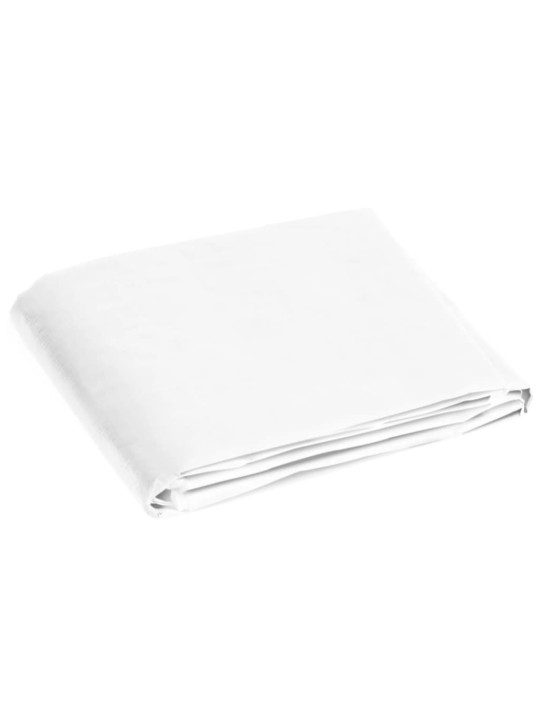 Plachta 180 g/m² 6 x 8 m bílá HDPE