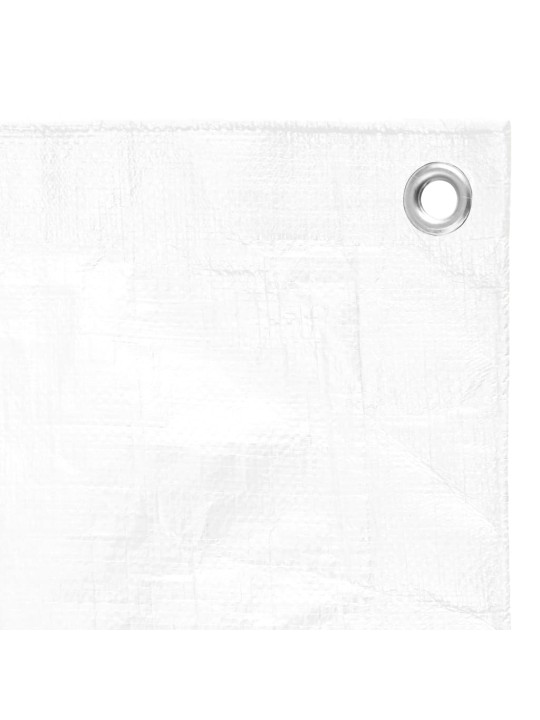 Plachta 180 g/m² 8 x 8 m bílá HDPE