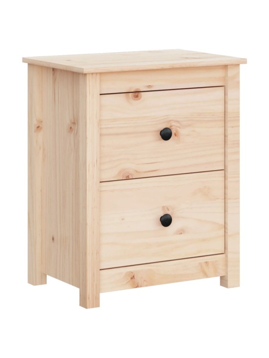 Noční stolky 2 ks 50 x 35 x 61,5 cm masivní borové dřevo