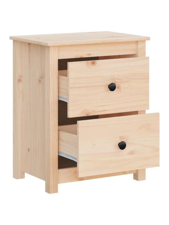 Noční stolky 2 ks 50 x 35 x 61,5 cm masivní borové dřevo