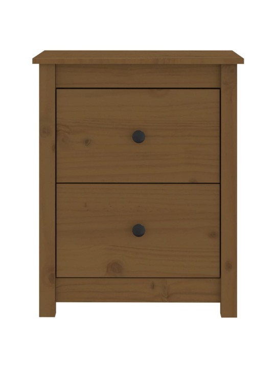 Noční stolky 2 ks medově hnědé 50x35x61,5 cm masivní borovice