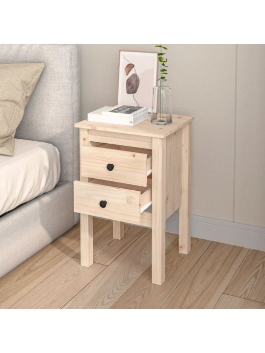 Noční stolky 2 ks 40 x 35 x 61,5 cm masivní borové dřevo