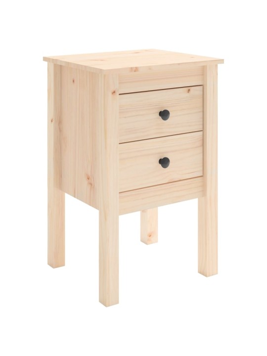 Noční stolky 2 ks 40 x 35 x 61,5 cm masivní borové dřevo