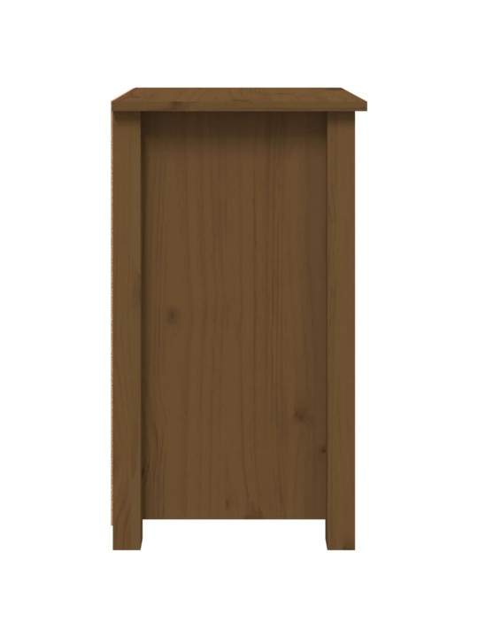 Noční stolky 2 ks medově hnědé 40x35x61,5 cm masivní borovice