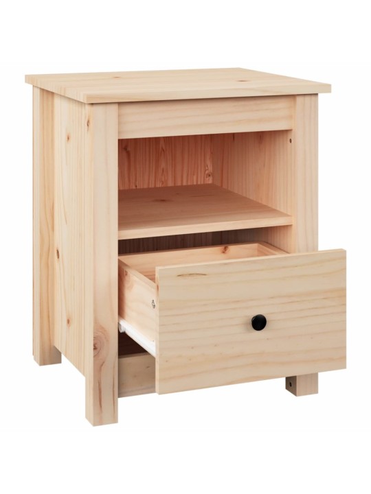 Noční stolky 2 ks 40 x 35 x 49 cm masivní borové dřevo