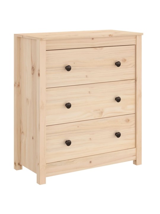 Příborník 70 x 35 x 80 cm masivní borové dřevo