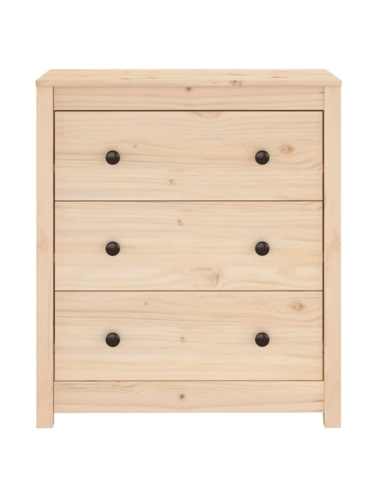 Příborník 70 x 35 x 80 cm masivní borové dřevo